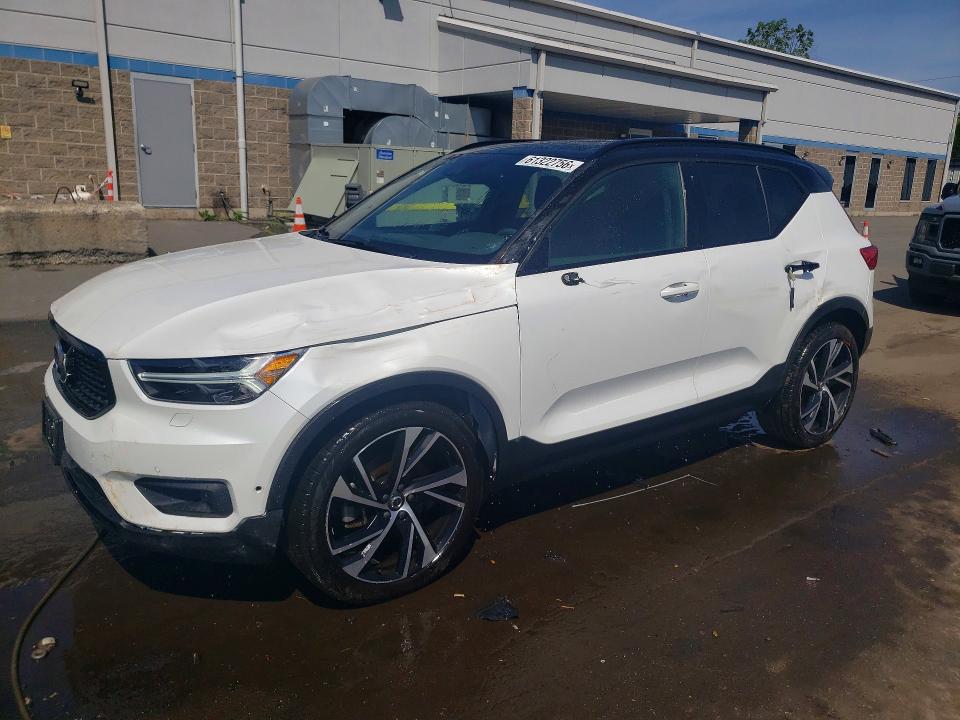 2022 Volvo Xc40 VIN YV4162UM6N2648611 COPART salvage auction — FRONT END, Ct - Cert Of Title-Salvage, sold $11,800 on 2026-08-04 (photo 1)