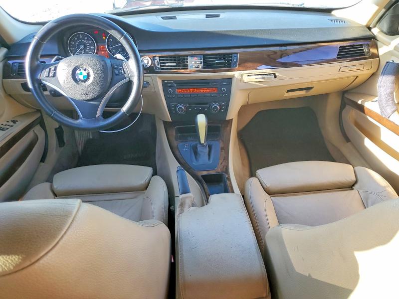 2011 BMW 3 series VIN WBAPH7C55BE682819 COPART salvage auction — FRONT END, Ca - Dis/Dlr/Exp Only Clean Title (P), sold $100 on 2026-07-28 (photo 8)