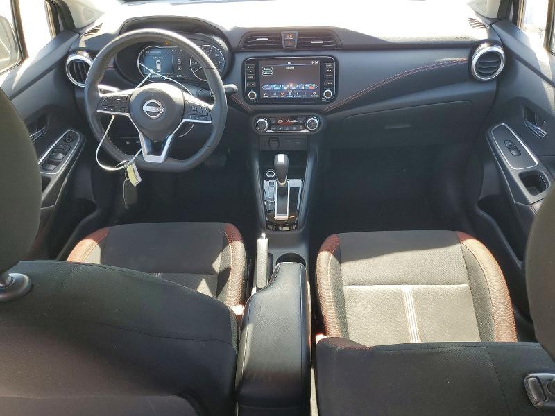 2025 Nissan Versa VIN 3N1CN8FV2SL834148 COPART salvage auction — FRONT END, Or - Certificate Of Title (P), sold $11,500 on 2026-07-06 (photo 8)