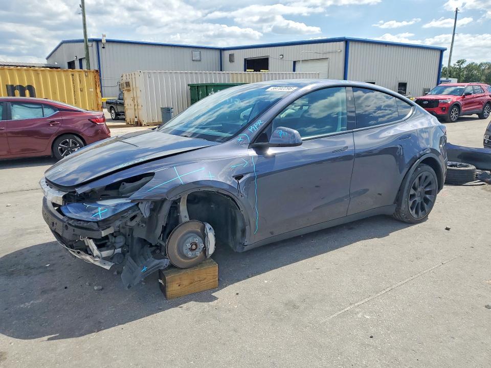 2023 Tesla Model y VIN 7SAYGDEE8PF859104 COPART salvage auction — FRONT END, Fl - Cert Of Title Slvg Rebuildable, sold $6,700 on 2026-07-30 (photo 1)
