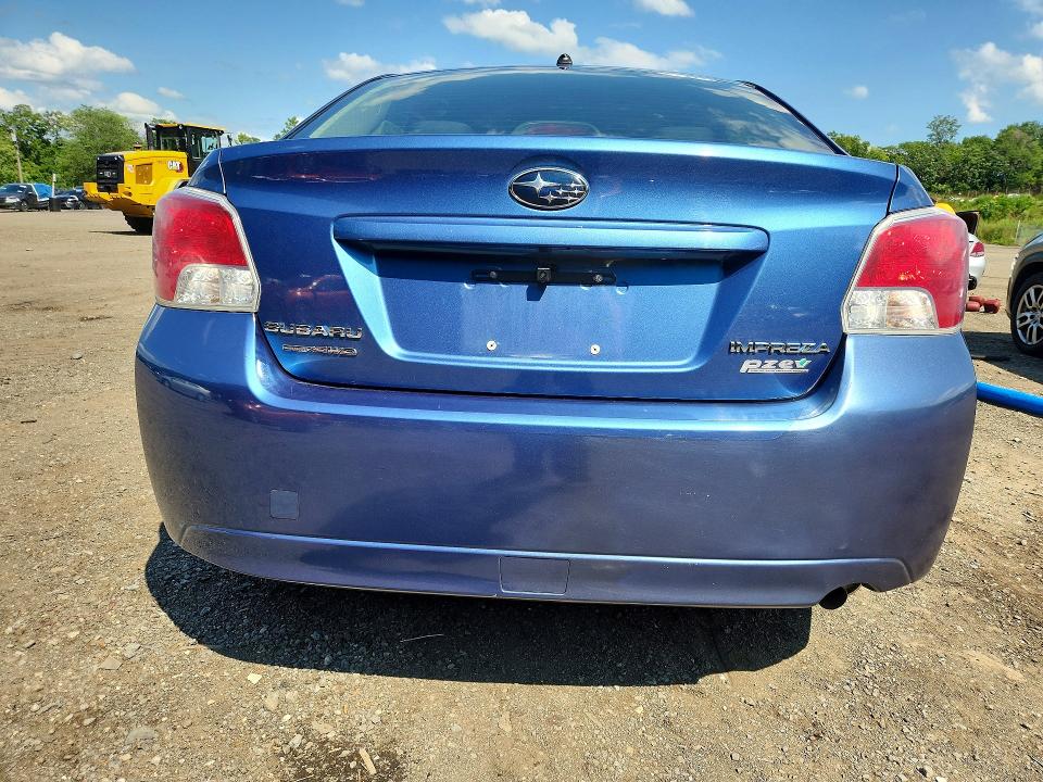 2014 Subaru Impreza VIN JF1GJAA61EH013004 COPART salvage auction — MINOR DENT/SCRATCHES, Ny - Certificate Of Title, sold $475 on 2026-07-28 (photo 6)