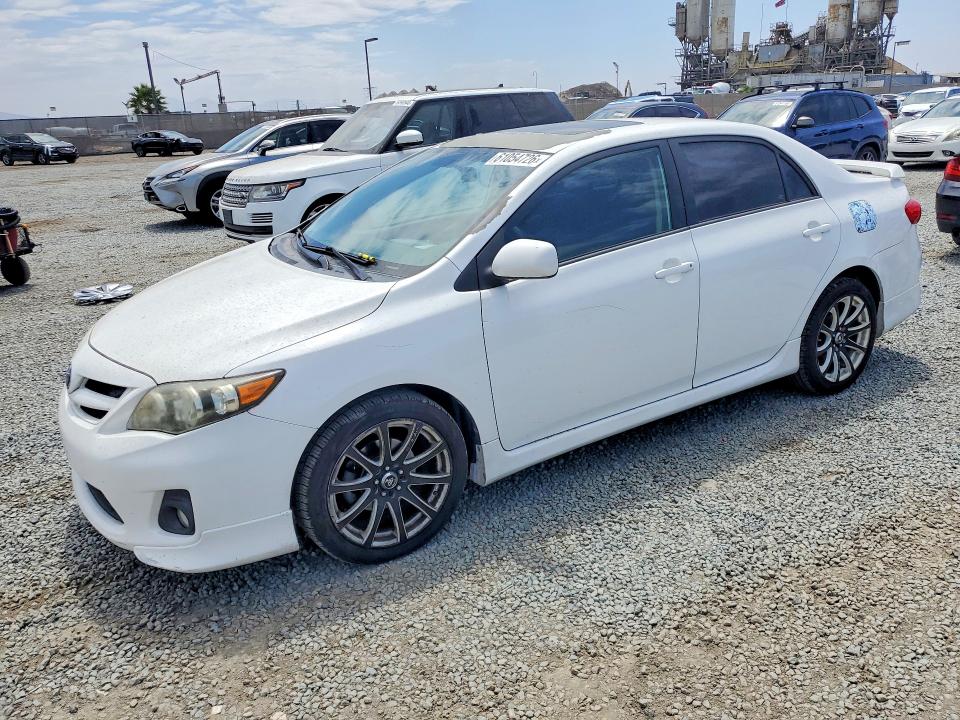 2013 Toyota Corolla VIN 5YFBU4EE4DP107945 COPART salvage auction — MINOR DENT/SCRATCHES, Ca - Dis/Dlr/Exp Only Clean Title, sold $4,100 on 2026-07-31 (photo 1)