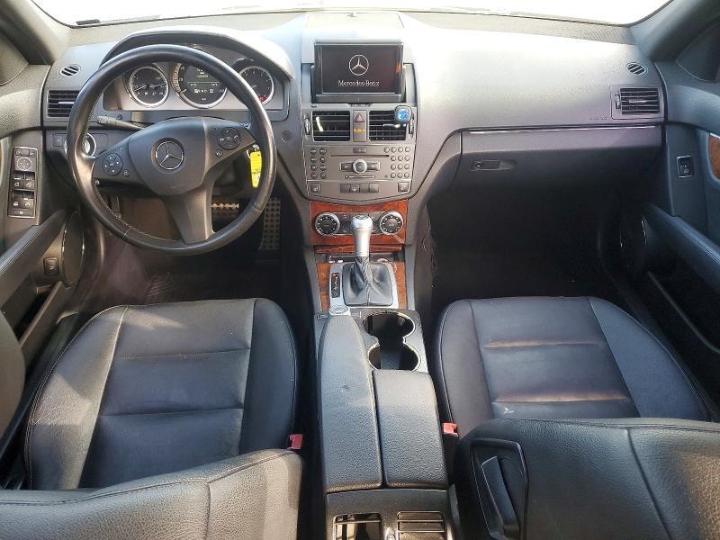 2011 Mercedes-benz C class VIN WDDGF5EB4BA445459 COPART salvage auction — FRONT END, CA - SALVAGE CERTIFICATE, sold $575 on 2026-07-29 (photo 8)