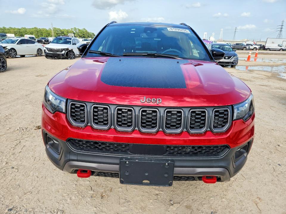 2025 Jeep Compass VIN 3C4NJDDN5ST581792 COPART salvage auction — REAR END, Tx - Salvage Vehicle Title, sold $8,900 on 2026-07-31 (photo 5)
