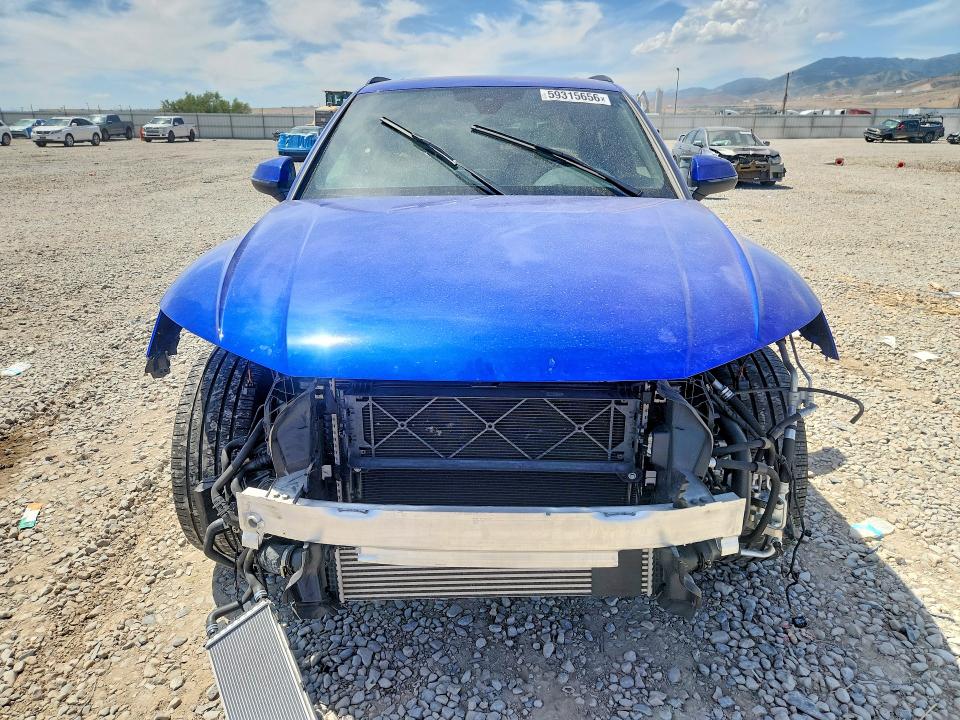 2024 Audi Q5 VIN WA1E2AFY8R2017465 COPART salvage auction — FRONT END, Ut - Salvage Certificate, sold $18,900 on 2026-08-07 (photo 5)