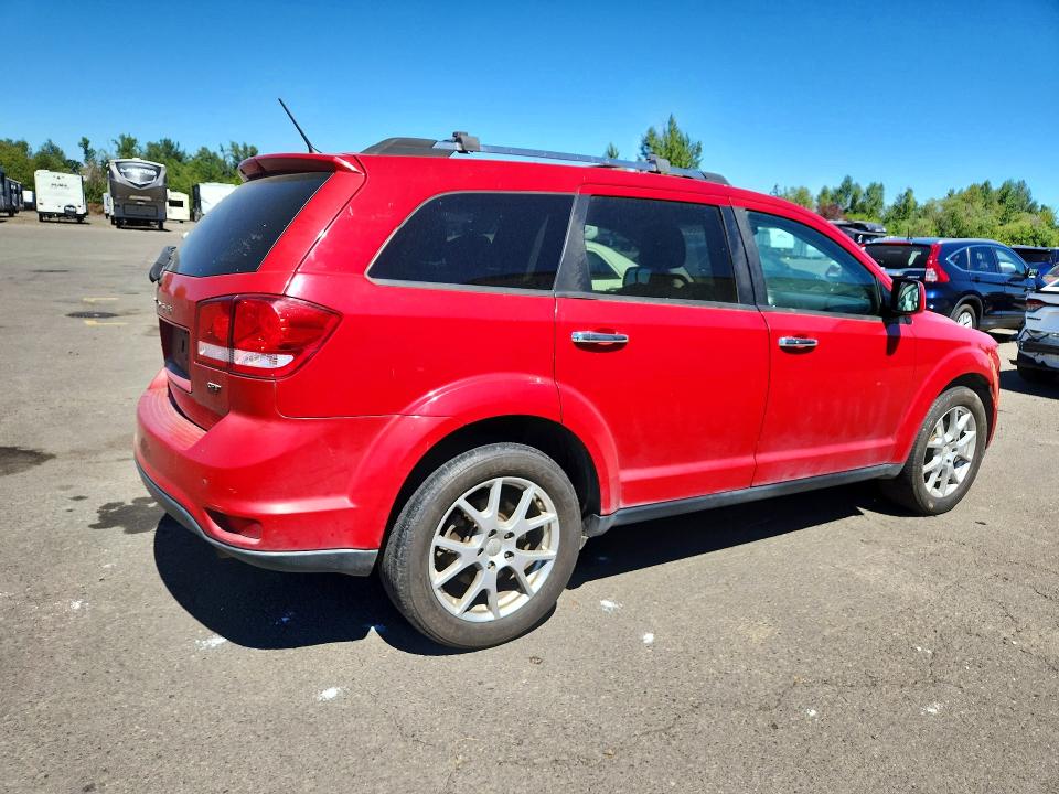 2017 Dodge Journey VIN 3C4PDDFG2HT595561 COPART salvage auction — FRONT END, Or - Certificate Of Title, sold $575 on 2026-07-27 (photo 3)