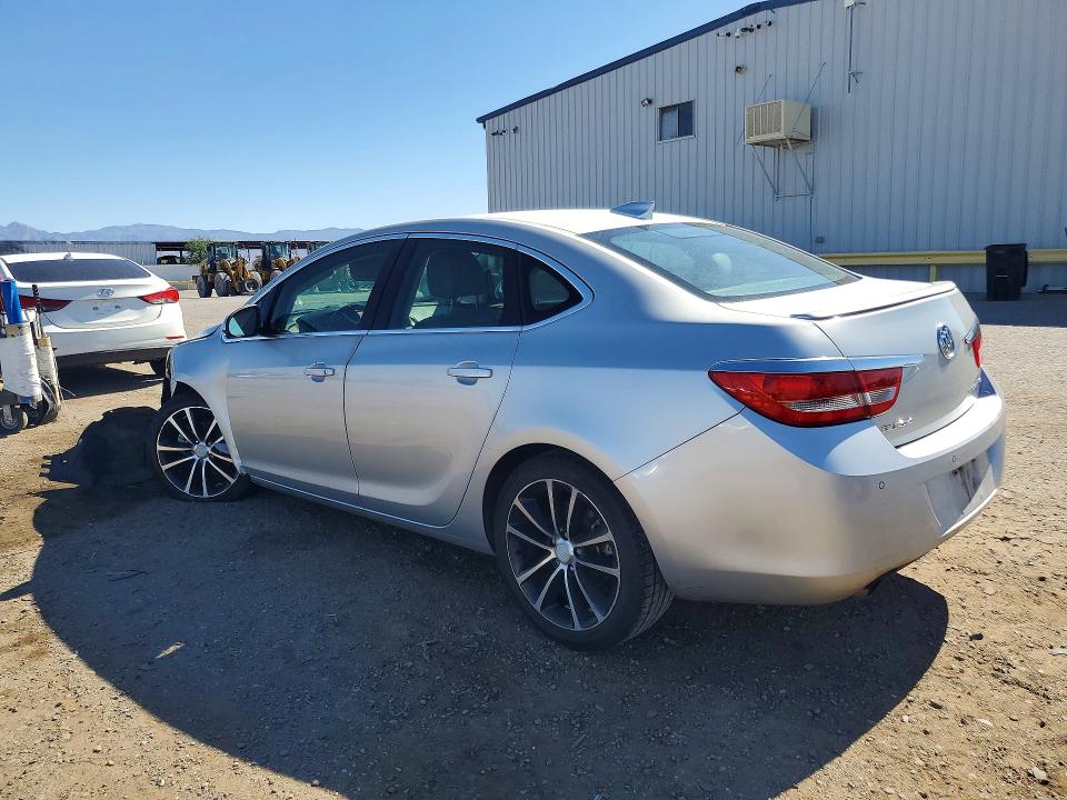 2017 Buick Verano VIN 1G4PR5SK6H4104539 COPART salvage auction — UNDERCARRIAGE, Az - Cert Of Title - Salvage, sold $825 on 2026-07-10 (photo 2)