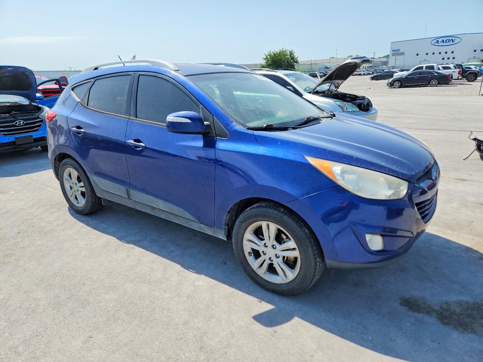 2013 Hyundai Tucson VIN KM8JU3AC4DU770764 COPART salvage auction — MECHANICAL, Ok - Certificate Of Title, sold $1,100 on 2026-07-15 (photo 4)