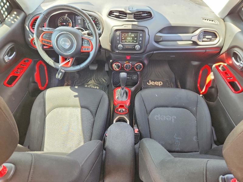 2017 Jeep Renegade VIN ZACCJABB6HPG37821 COPART salvage auction — HAIL, Tx - Certificate Of Title, sold $1,750 on 2026-08-06 (photo 8)