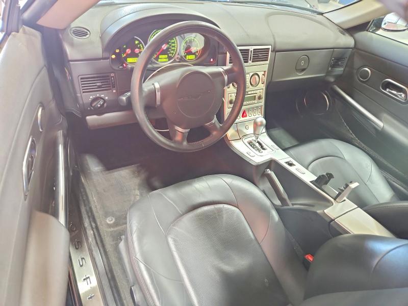 2005 Chrysler Crossfire VIN 1C3AN65L45X047482 COPART salvage auction — REAR END, Ny - Mv907A W/Unsatisfied Lien, sold $475 on 2026-07-27 (photo 8)