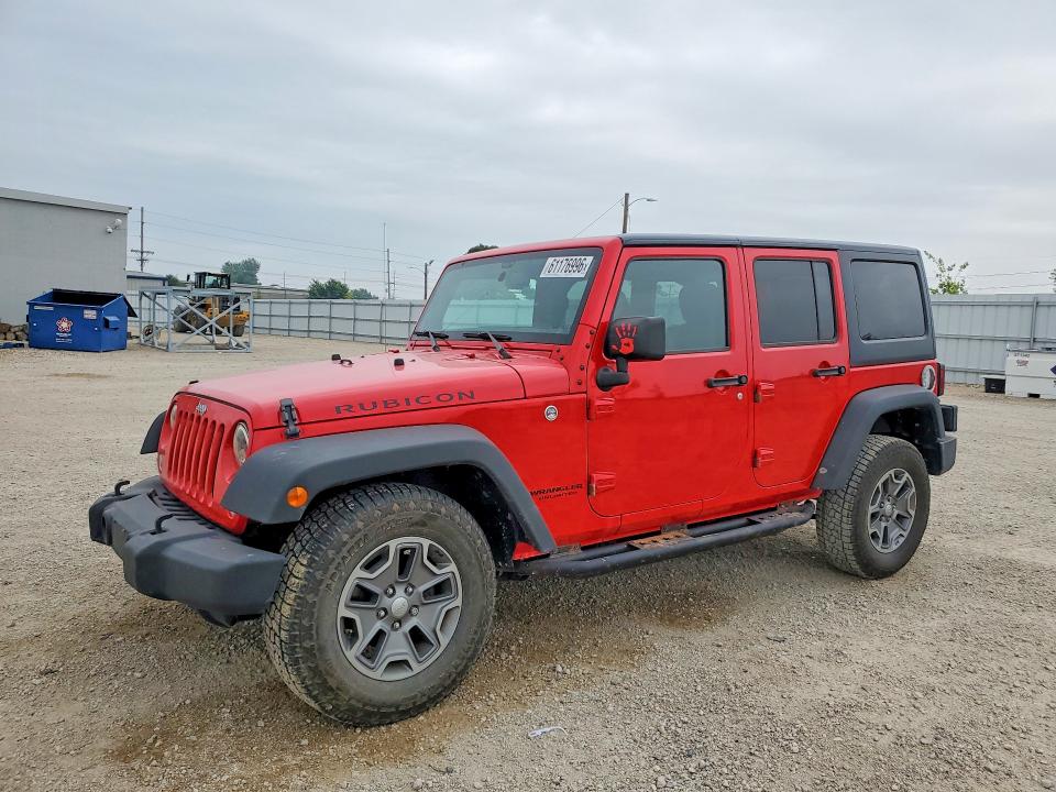 2016 Jeep Wrangler / VIN 1C4BJWFGXGL240338 COPART salvage auction — FRONT END, IA - CERT OF TITLE-SALVAGE TITLE, sold $650 on 2026-08-19 (photo 1)