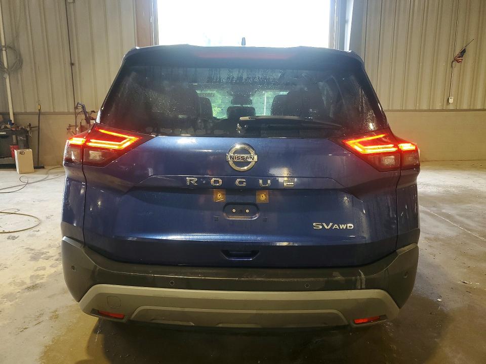 2021 Nissan Rogue VIN JN8AT3BB4MW222138 COPART salvage auction — FRONT END, PA - CERTIFICATE OF SALVAGE, sold $4,600 on 2026-07-22 (photo 6)