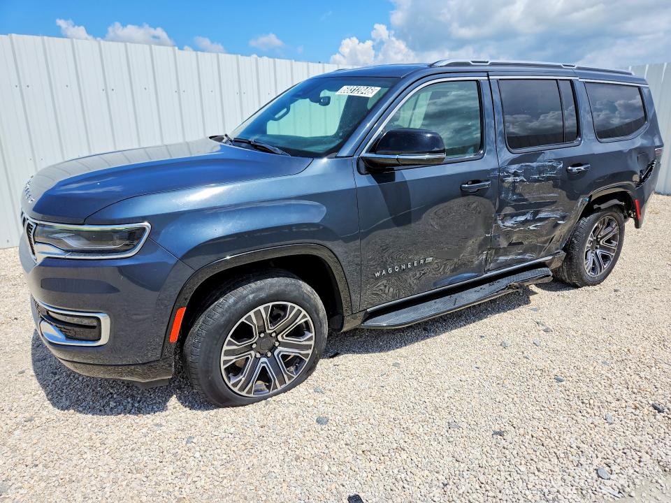 2024 Jeep Grand wagoneer VIN 1C4SJVBP0RS168218 COPART salvage auction — SIDE, Fl - Certificate Of Title (P), sold $14,600 on 2026-07-27 (photo 1)