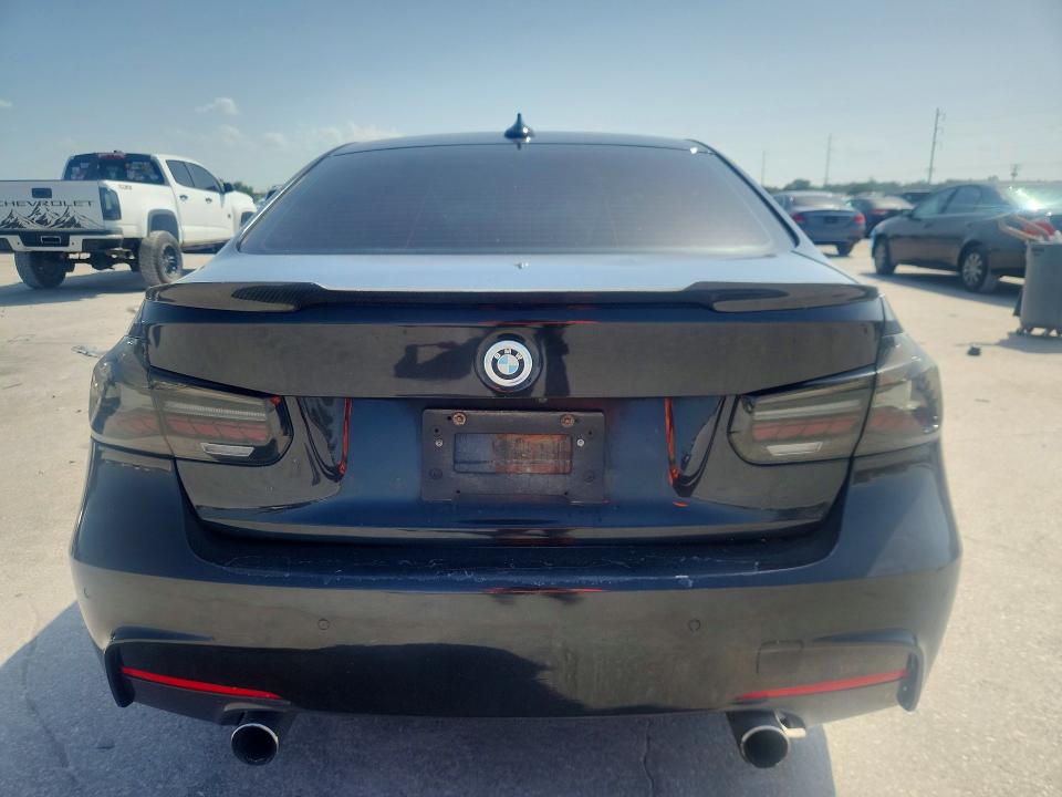 2014 BMW 3er VIN WBA3B9G5XENR90739 COPART salvage auction — WATER/FLOOD, La - Cert Of Title-Salvage Flood, sold $1,800 on 2026-08-12 (photo 6)