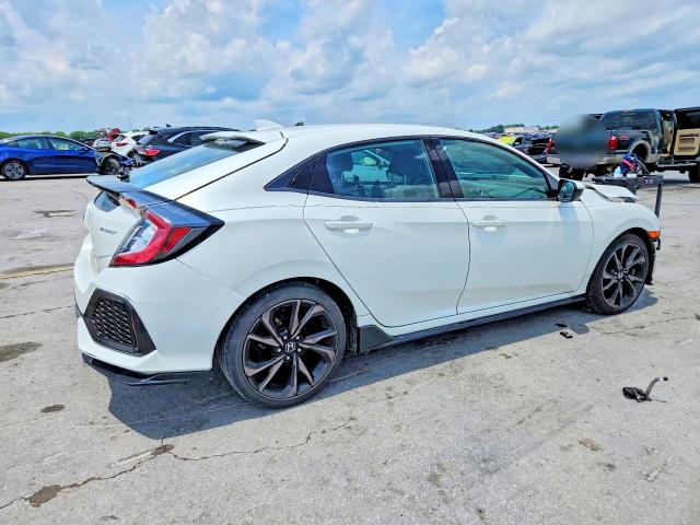 2018 Honda Civic VIN SHHFK7H41JU212296 COPART salvage auction — FRONT END, Tn - Salvage Certificate, sold $5,200 on 2026-07-27 (photo 3)