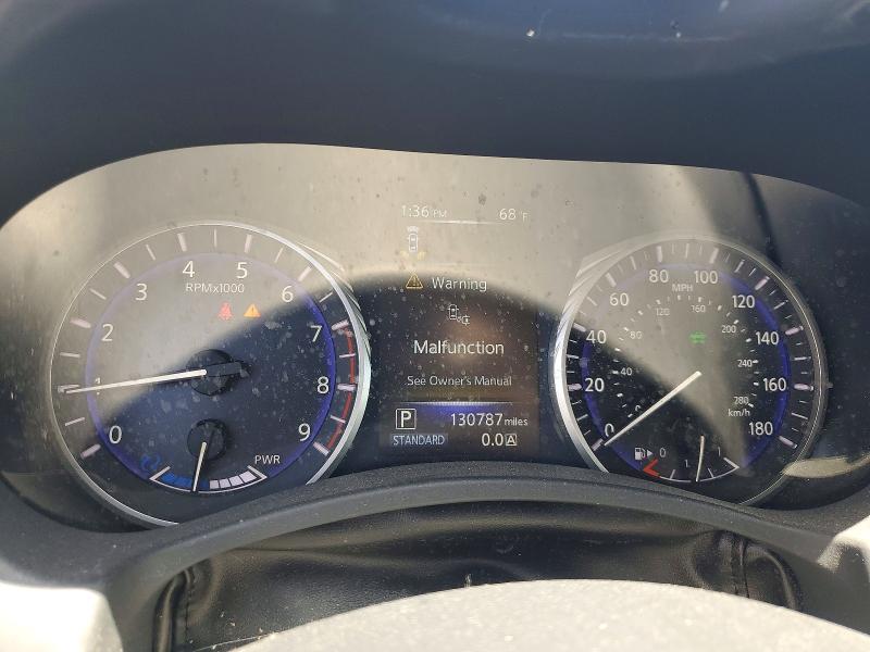 2014 Infiniti Q50 VIN JN1AV7AP4EM691305 COPART salvage auction — REAR END, CA - SALVAGE CERTIFICATE, sold $2,100 on 2026-07-28 (photo 9)