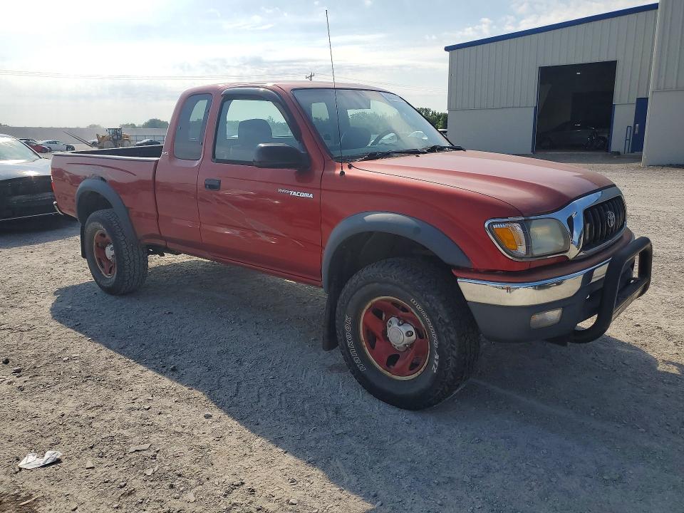 2002 Toyota Tacoma VIN 5TEWM72N32Z094118 COPART salvage auction — NORMAL WEAR, NY - CERTIFICATE OF TITLE (P), sold $2,050 on 2026-07-20 (photo 4)