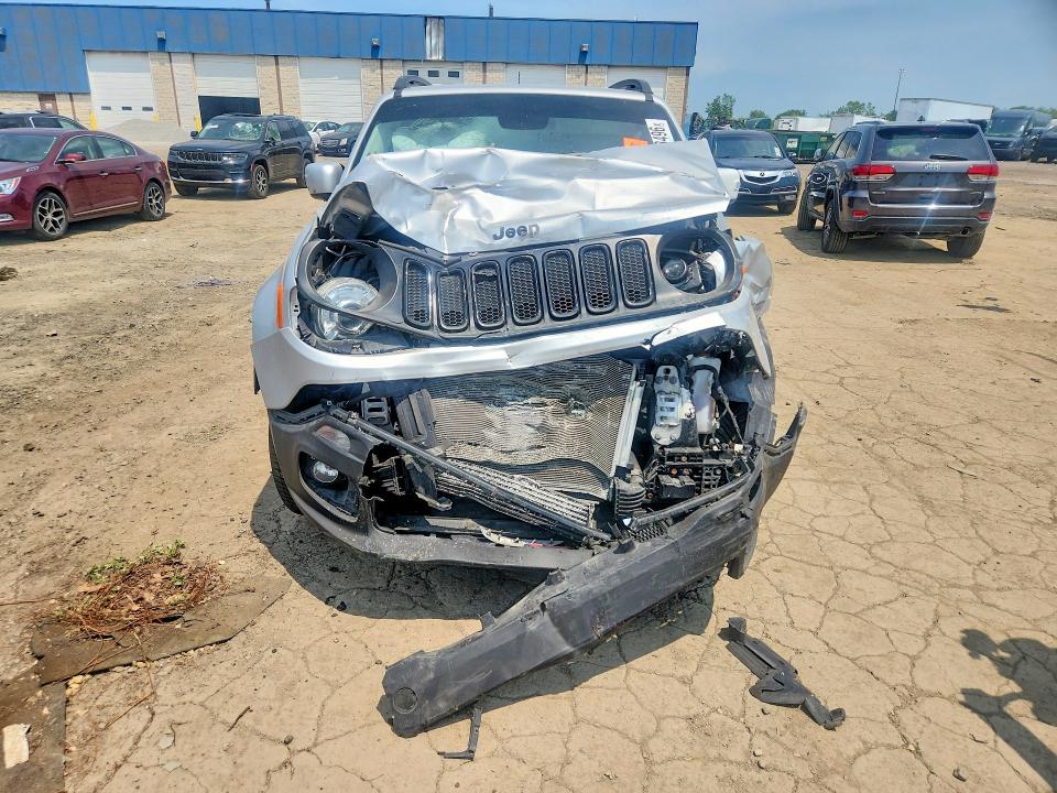 2017 Jeep Renegade VIN ZACCJBBH6HPF70146 COPART salvage auction — FRONT END, Mi - Certificate Of Title, sold $475 on 2026-08-21 (photo 5)