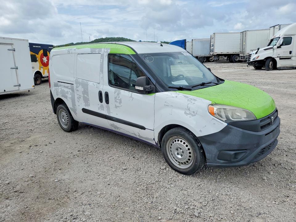 2017 Ram Promaster city VIN ZFBERFAB3H6E68866 COPART salvage auction — MINOR DENT/SCRATCHES, OK - CERTIFICATE OF TITLE, sold $90 on 2026-07-21 (photo 4)