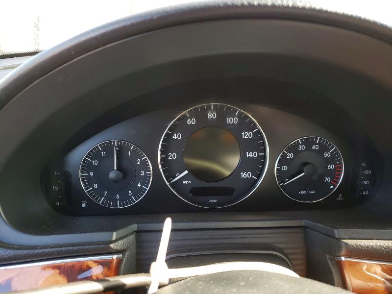 2005 Mercedes-benz E-class VIN WDBUF65J55A669496 COPART salvage auction — REAR END, Ca - Dlr/Dis/Exp Only Salvage Title, sold $450 on 2026-08-18 (photo 9)