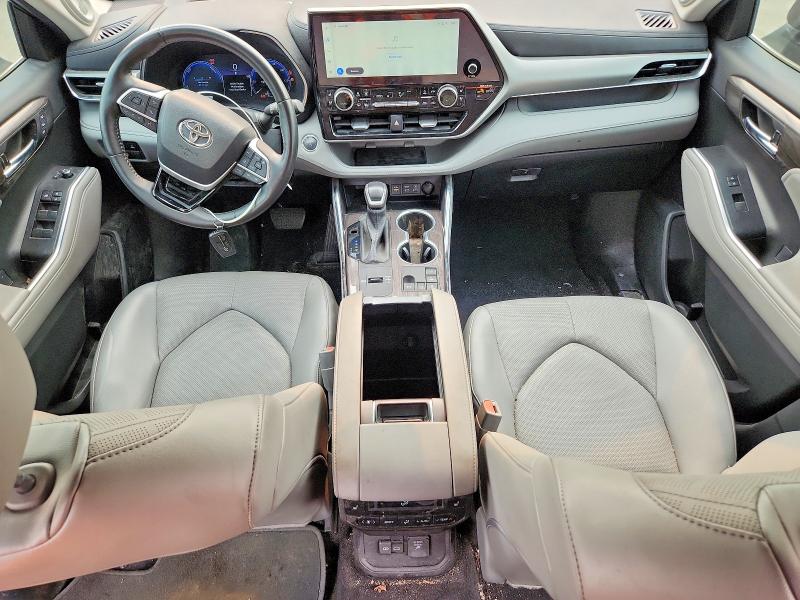2023 Toyota Highlander VIN 5TDEBRCH8PS114471 COPART salvage auction — FRONT END, Ny - Cert Of Title-Rebuilt Salvage, sold $13,100 on 2026-07-29 (photo 8)