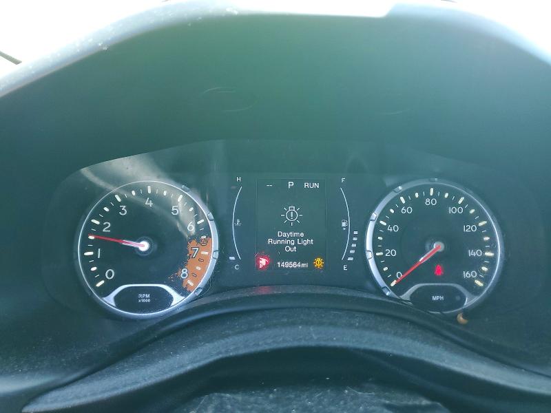 2017 Jeep Renegade VIN ZACCJBBB2HPF02907 COPART salvage auction — FRONT END, Ma - Cert Of Title-Salvage, sold $650 on 2026-08-13 (photo 9)