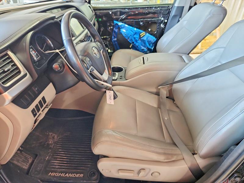 2015 Toyota VIN 5TDJKRFH1FS146610 COPART salvage auction — FRONT END, Pa - Certificate Of Salvage, sold $8,100 on 2026-07-10 (photo 7)