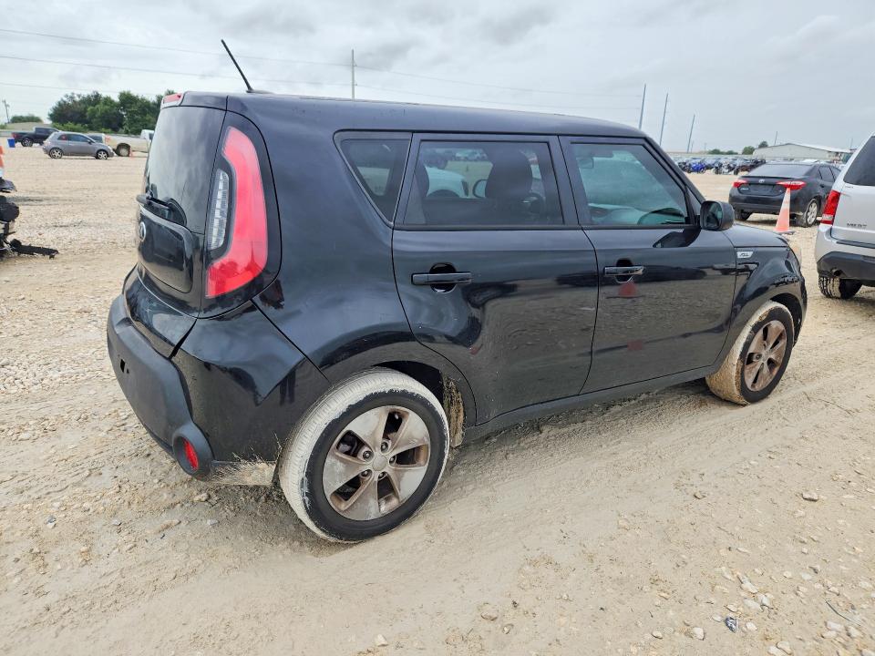2015 Kia Soul VIN KNDJN2A21F7220765 COPART salvage auction — MECHANICAL, TX - CERTIFICATE OF TITLE, sold $425 on 2026-07-30 (photo 3)