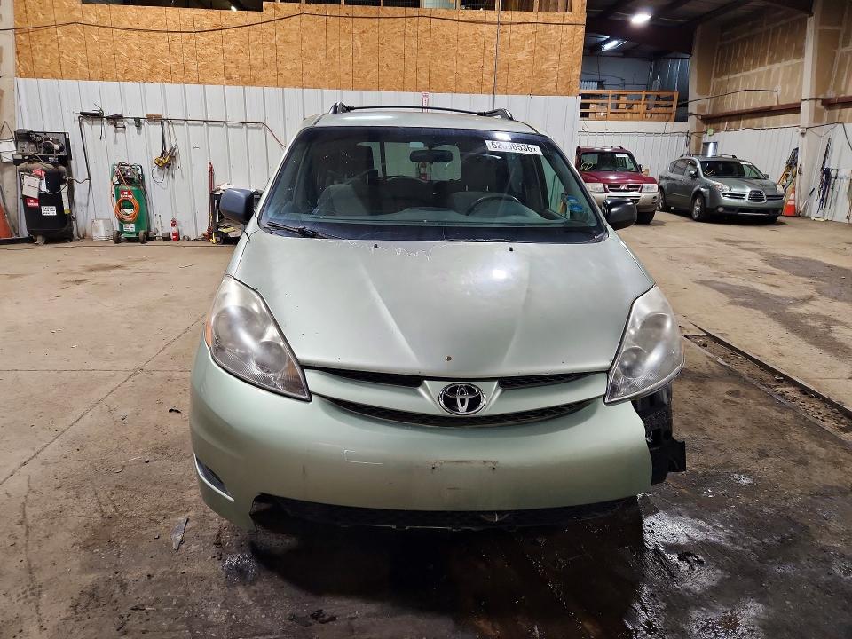 2008 Toyota Sienna VIN 5TDBK23C98S014900 COPART salvage auction — FRONT END, Ak - Cert Of Veh Title-Reconstructe, sold $25 on 2026-07-28 (photo 5)