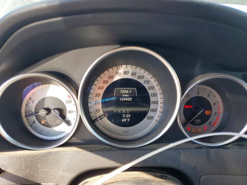 2013 Mercedes-benz C-klasse VIN WDDGF4HB2DA872826 COPART salvage auction — MECHANICAL, CA - DIS/DLR/EXP ONLY CLEAN TITLE, sold $900 on 2026-08-04 (photo 9)