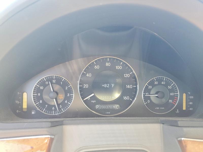 2007 Mercedes-benz E-class VIN WDBUF56X27B067021 COPART salvage auction — MINOR DENT/SCRATCHES, CA - DIS/DLR/EXP ONLY CLEAN TITLE, sold $425 on 2026-08-17 (photo 9)