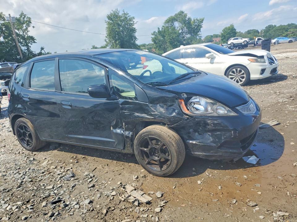 2012 Honda Fit VIN JHMGE8G3XCC025018 COPART salvage auction — FRONT END, MD - CERT OF SALVAGE > 75% DAMAGE (P), sold $200 on 2026-07-23 (photo 4)