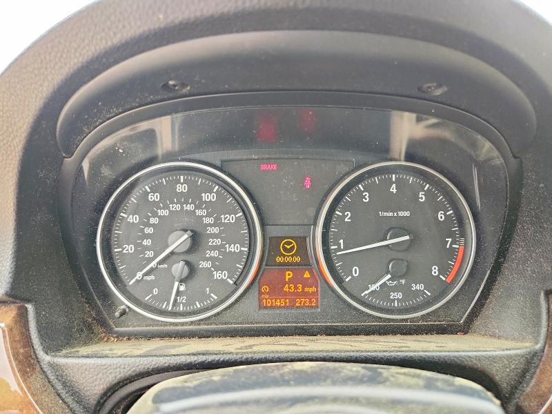 2009 BMW 3 series VIN WBAWR33559P461267 COPART salvage auction — REAR END, MA - CERT OF TITLE-RECONSTRCTD COLL, sold $750 on 2026-07-23 (photo 9)