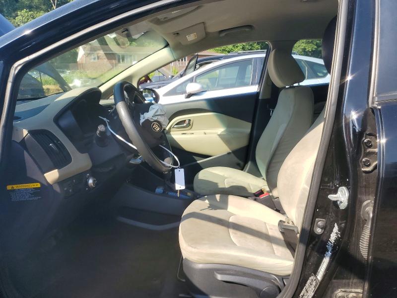 2013 Kia Rio VIN KNADM5A31D6288686 COPART salvage auction — FRONT END, Md - Cert Of Salvage > 75% Damage, sold $125 on 2026-07-30 (photo 7)