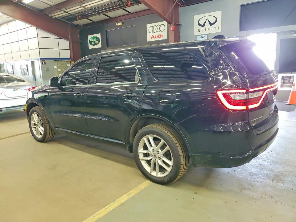 2022 Dodge Durango VIN 1C4RDJDG2NC104827 COPART salvage auction — REAR END, Ct - Certificate Of Title (P), sold $11,500 on 2026-07-31 (photo 2)