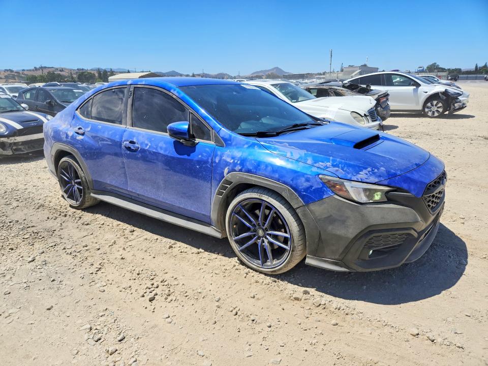 2022 Subaru Wrx VIN JF1VBAF68N9005344 COPART salvage auction — ALL OVER, CA - SALVAGE CERTIFICATE, sold $2,400 on 2026-07-21 (photo 4)