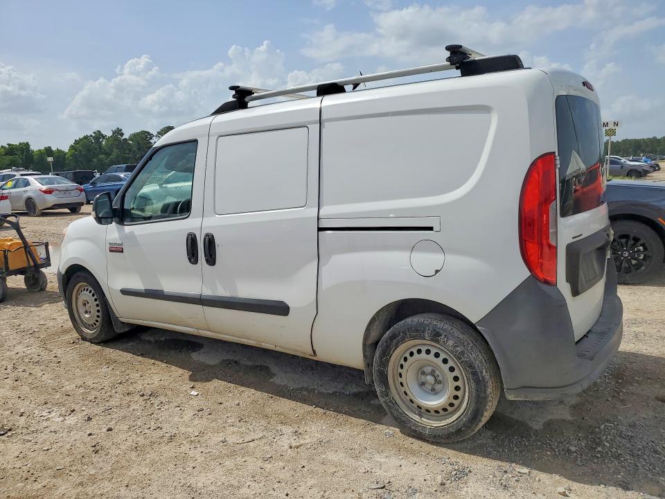 2015 Ram Promaster city VIN ZFBERFAT3F6A42200 COPART salvage auction — MECHANICAL, TX - CERTIFICATE OF TITLE, sold $125 on 2026-07-27 (photo 2)