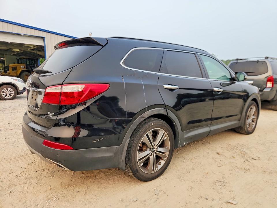 2014 Hyundai Santa fe VIN KM8SRDHFXEU085813 COPART salvage auction — FRONT END, Va - Certificate Of Title, sold $2,950 on 2026-07-28 (photo 3)