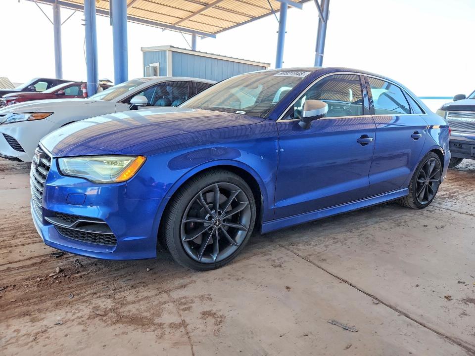 2016 Audi S3 VIN WAUF1GFF6G1003367 COPART salvage auction — MINOR DENT/SCRATCHES, Ut - Certificate Of Title, sold $7,300 on 2026-07-16 (photo 1)