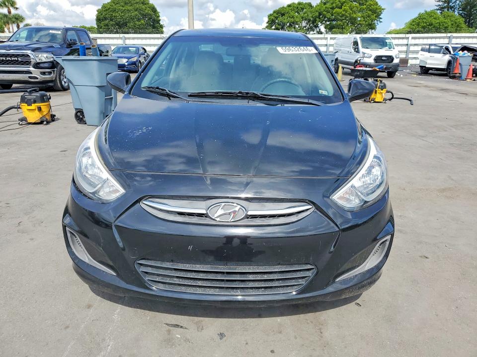 2017 Hyundai Accent VIN KMHCT4AE0HU354929 COPART salvage auction — REAR END, FL - CERTIFICATE OF TITLE, sold $1,150 on 2026-07-27 (photo 5)