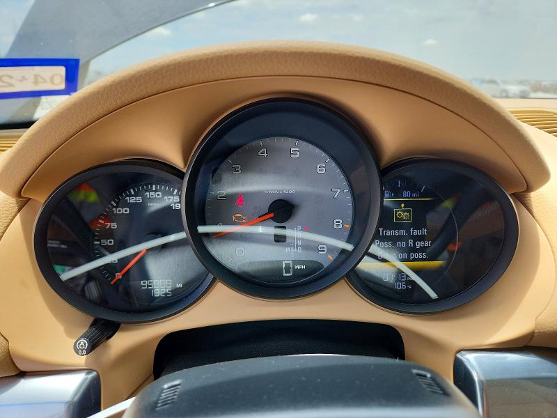 2014 Porsche Boxster VIN WP0CB2A85EK140113 COPART salvage auction — FRONT END, Tx - Salvage Vehicle Title, sold $12,300 on 2026-07-23 (photo 9)