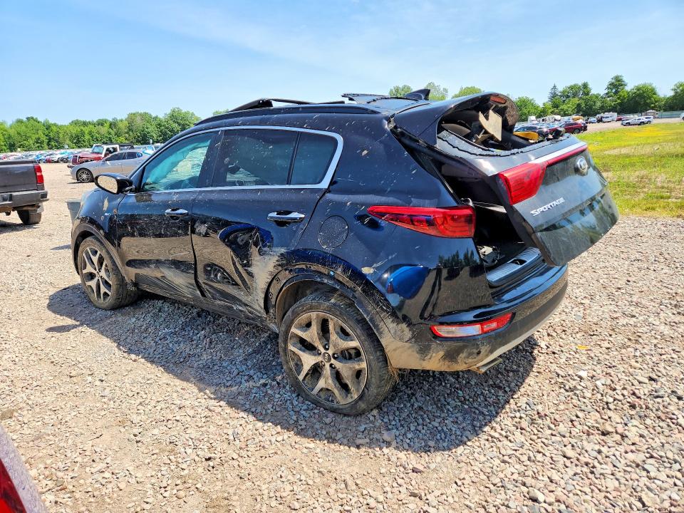 2018 Kia Sportage VIN KNDPRCA65J7370961 COPART salvage auction — ROLLOVER, Ny - Mv-907A Salvage Certificate, sold $1,100 on 2026-07-27 (photo 2)