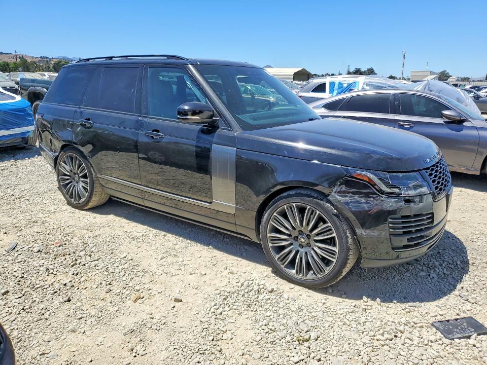 2019 Land rover RANGE ROVER VIN SALGV2RE6KA518128 COPART salvage auction — FRONT END, Ca - Salvage Certificate, sold $1,850 on 2026-07-30 (photo 4)