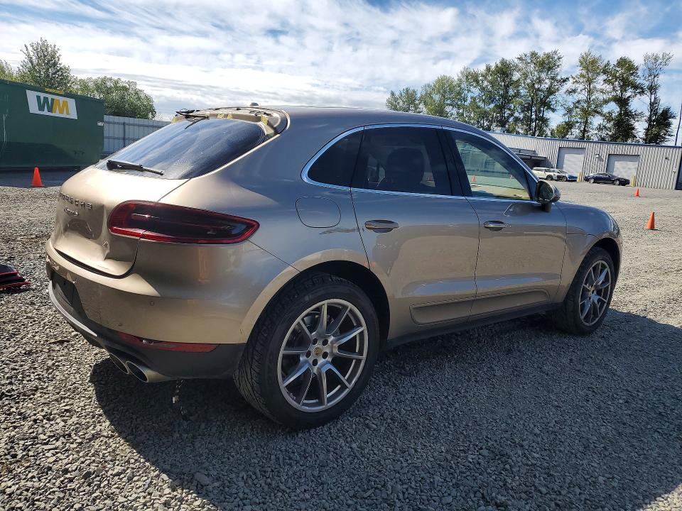 2016 Porsche Macan VIN WP1AB2A55GLB50455 COPART salvage auction — REAR END, Wa - Bill Of Sale, sold $2,100 on 2026-07-27 (photo 3)
