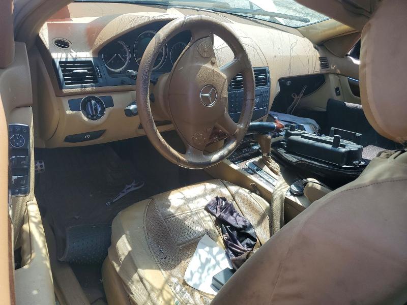 2008 Mercedes-benz C-klasse VIN WDDGF81X58F059552 COPART salvage auction — ALL OVER, Sc - Cert Of Title-Salvage, sold $400 on 2026-08-05 (photo 8)