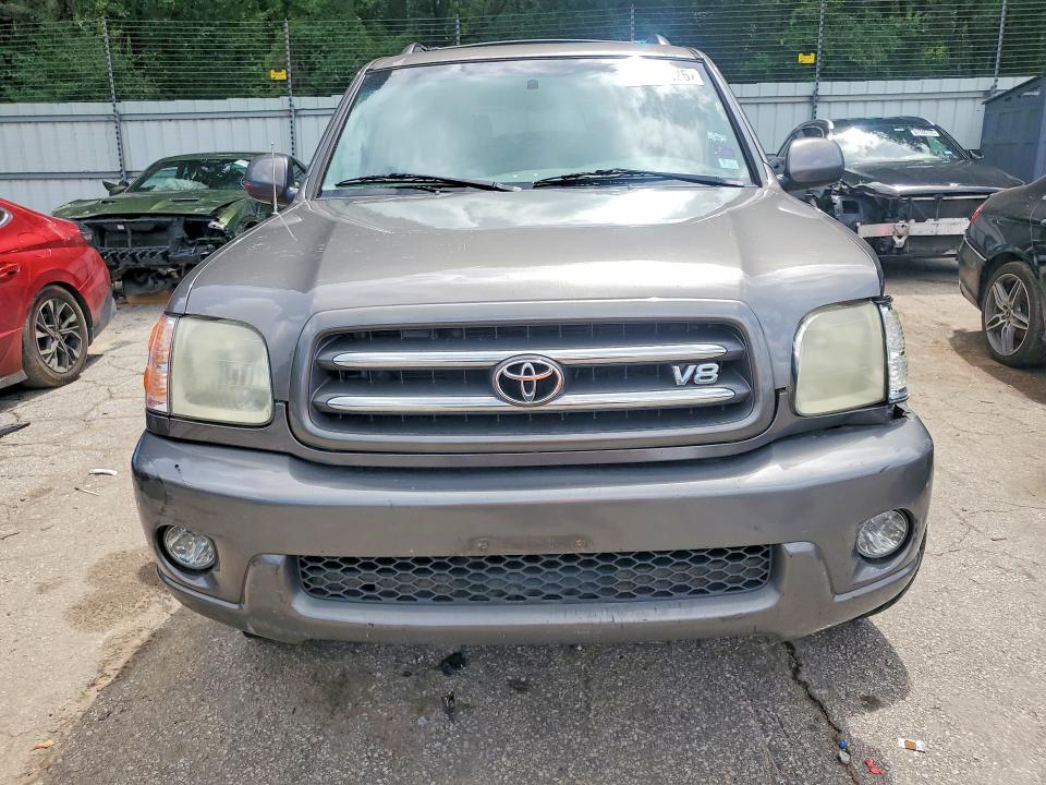 2004 Toyota Sequoia VIN 5TDBT48A54S216529 COPART salvage auction — FRONT END, TN - SALVAGE CERTIFICATE, sold $950 on 2026-07-28 (photo 5)