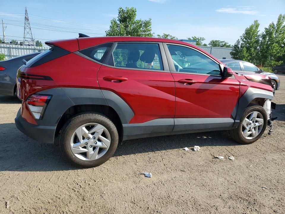 2024 Hyundai Kona VIN KM8HACAB5RU159177 COPART salvage auction — FRONT END, ON - PERMIT SALVAGE, sold $125 on 2026-07-23 (photo 3)