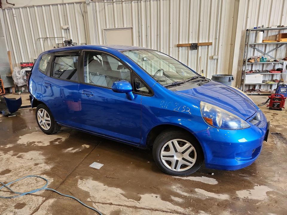 2008 Honda Fit VIN JHMGD38448S046120 COPART salvage auction — REAR END, Wi - Junked Vehicle Bill Of Sale, sold $250 on 2026-07-20 (photo 4)