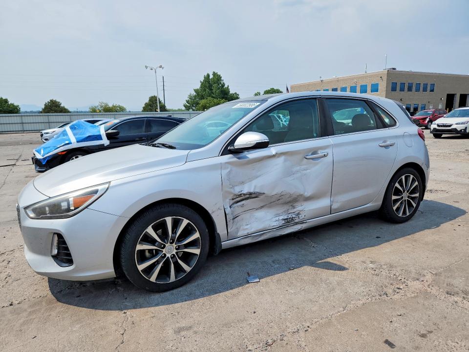 2018 Hyundai Elantra VIN KMHH35LE3JU015905 COPART salvage auction — SIDE, Co - Salvage Title, sold $2,300 on 2026-07-27 (photo 1)