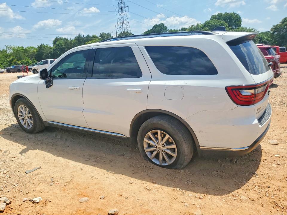 2022 Dodge Durango VIN 1C4RDHAG0NC102345 COPART salvage auction — REAR END, Nc - Salvage Certificate Of Title, sold $9,200 on 2026-08-31 (photo 2)